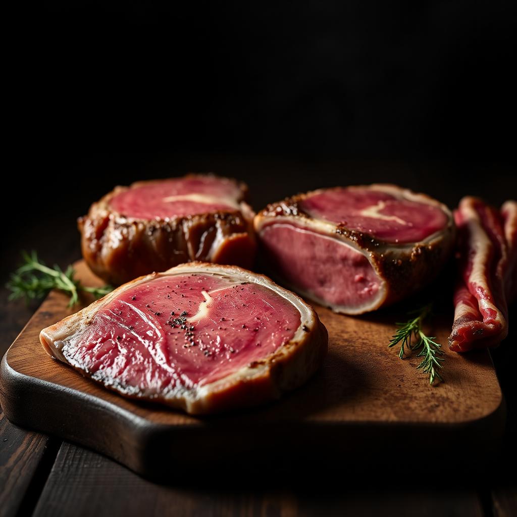 Custom pork chops, roasts and ribs
